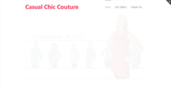 Desktop Screenshot of casualchiccouture.com